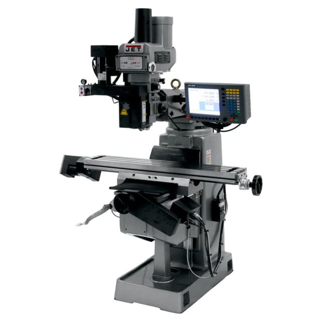 Jet Tools JTM-4VS 3 HP Mill with 3-Axis ACU-RITE G-2 Millpower CNC, 3 Phase/230V/460V