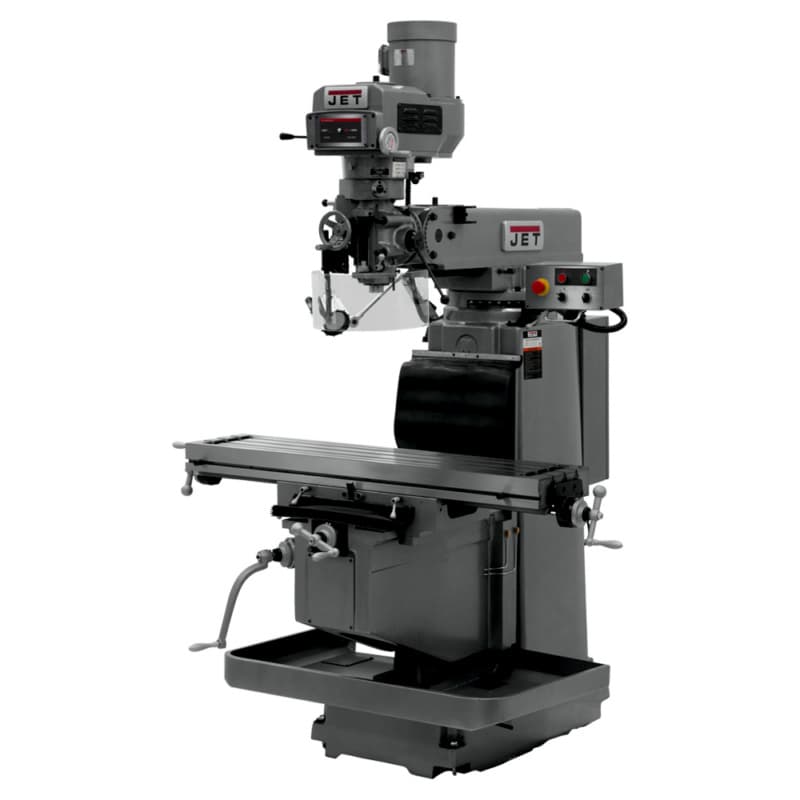 Jet Tools JTM-1254RVS 5 HP Vertical Mill with 2-Axis ACU-RITE G-2 Millpower CNC, 3 Phase/230V/460V