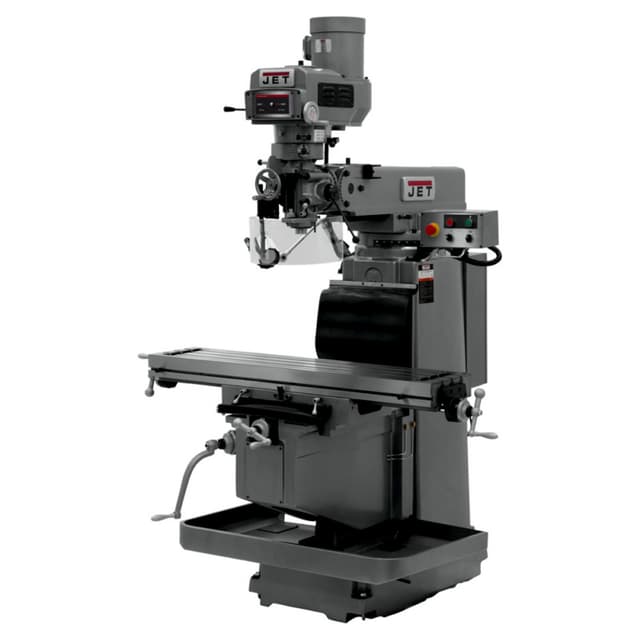 Jet Tools JTM-1254RVS 5 HP Vertical Mill with 2-Axis ACU-RITE G-2 Millpower CNC, 3 Phase/230V/460V