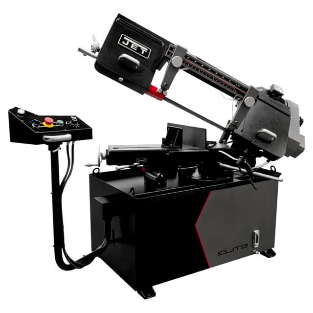 Jet Tools EHB-8VSM 8" x 13" Variable Speed Mitering Band Saw, 1 Phase/115V/230V
