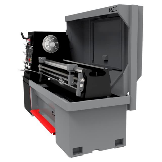 Jet Tools EGH-1740 Elite Geared Head Lathe with ACU-RITE 203 DRO/Taper Attachment