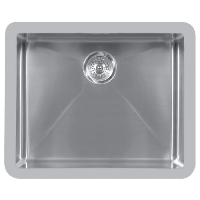 Edge 500 Stainless Steel Under Mount 18G Single Bowl Kitchen Sink, 23-1/2" x 19-1/2" x 5-1/2