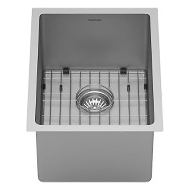 EL-71 Stainless Steel Undermount 16G Single Bowl Bar/Prep Sink Kit, 15" x 20" x 10