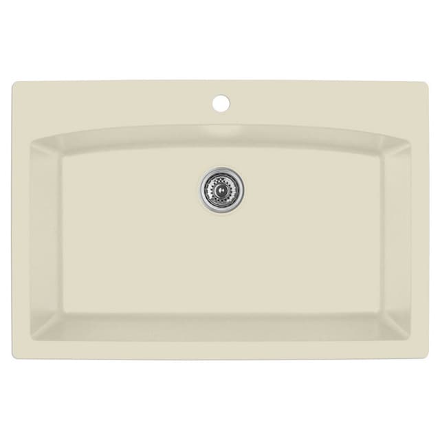 Karran QT-712 Quartz Series Single Bowl Top Mount Extra Large Sink