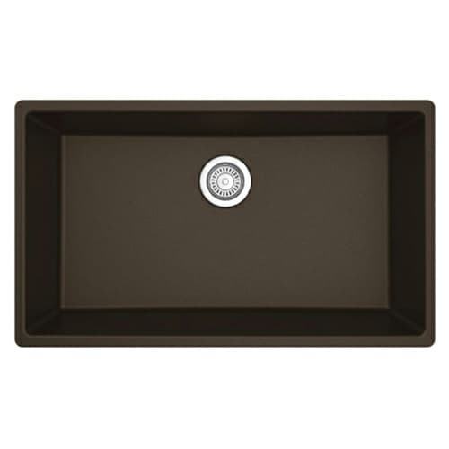 Karran QU-812 Quartz Series Undermount Large Bowl Kitchen Sink Kit