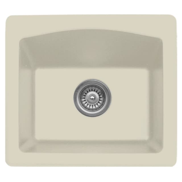 Karran QX-680 Quartz Series Dual Mount Single Bar Bowl Sink
