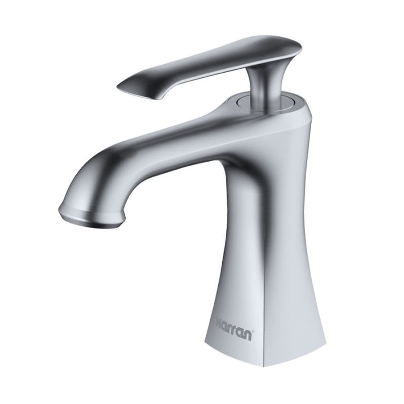 Woodburn Single-Handle Bathroom Faucet with Pop-Up Drain, Stainless Steel