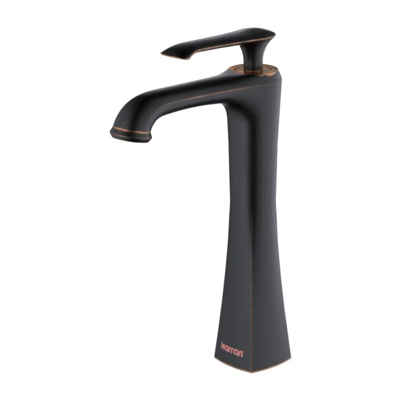 Woodburn Single-Handle Vessel Bathroom Faucet with Pop-Up Drain, Oil-Rubbed Bronze
