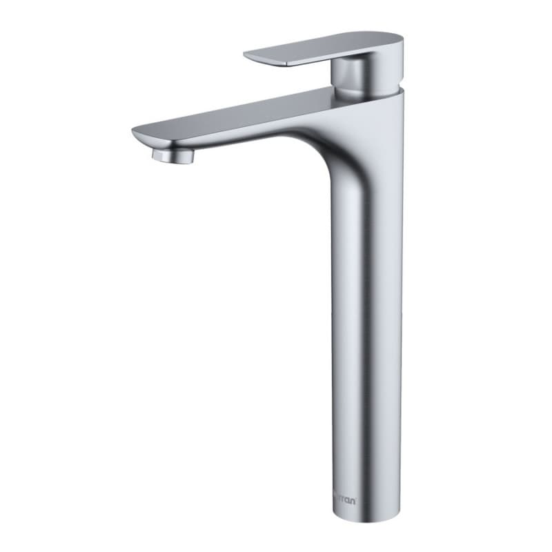 Kayes Single-Handle Vessel Bathroom Faucet with Pop-up Drain, Stainless Steel