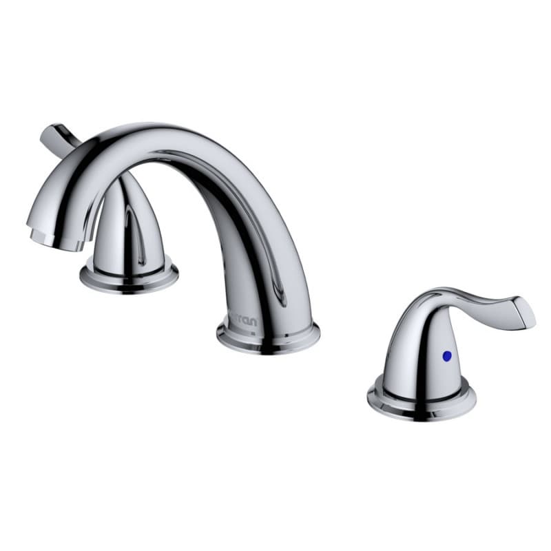 Fulham Double-Handle Widespread Bathroom Faucet with Pop-up Drain, Chrome