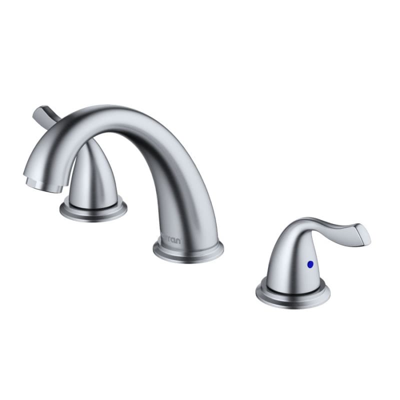 Fulham Double-Handle Widespread Bathroom Faucet with Pop-up Drain, Stainless Steel