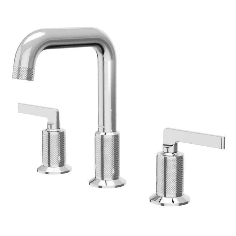 Gillingham Double-Handle Three Hole Widespread Basin Bathroom Faucet, Chrome