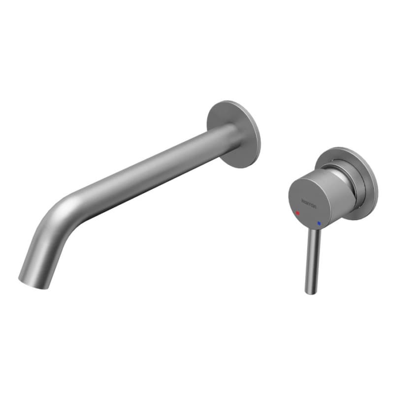 Grantham Single-Handle Wall-Mount Bathroom Faucet, Stainless Steel