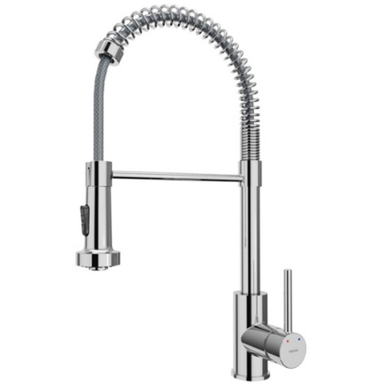 Loxton Touchless Single-Handle Pull-Down Sprayer Kitchen Faucet, Polished Chrome
