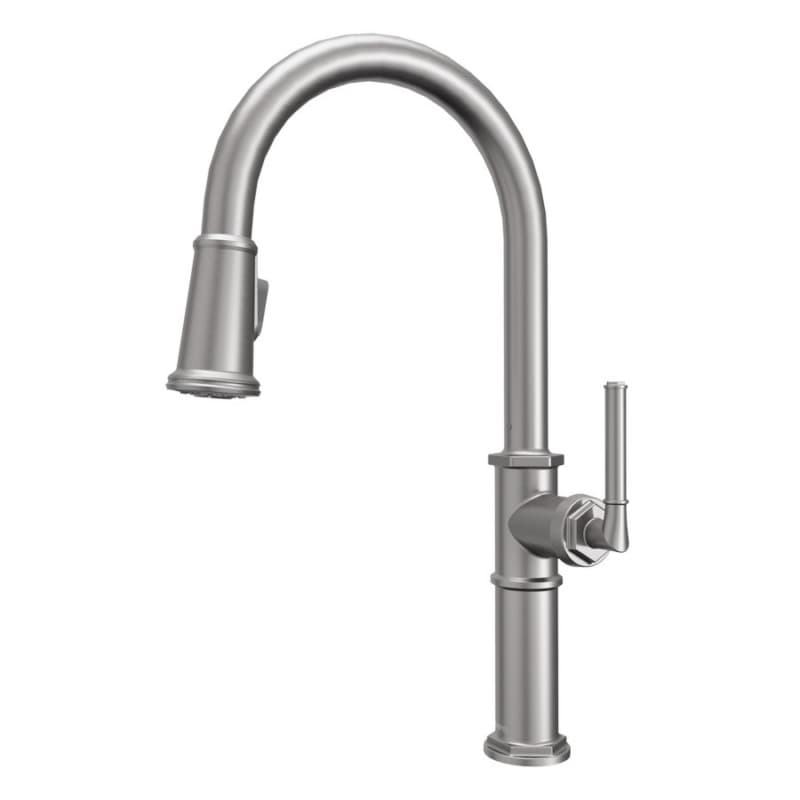 Brampton Single-Handle Pull Down Sprayer Kitchen Faucet, Stainless Steel