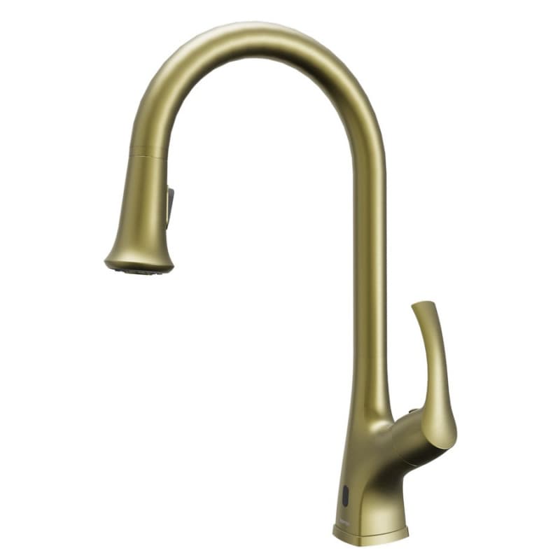 Chantilly Touchless Single-Handle Pull Down Sprayer Kitchen Faucet, Brushed Gold