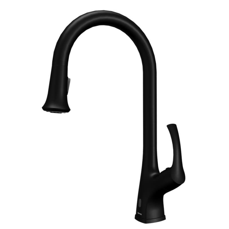 Chantilly Touchless Single-Handle Pull Down Sprayer Kitchen Faucet, Matte Black