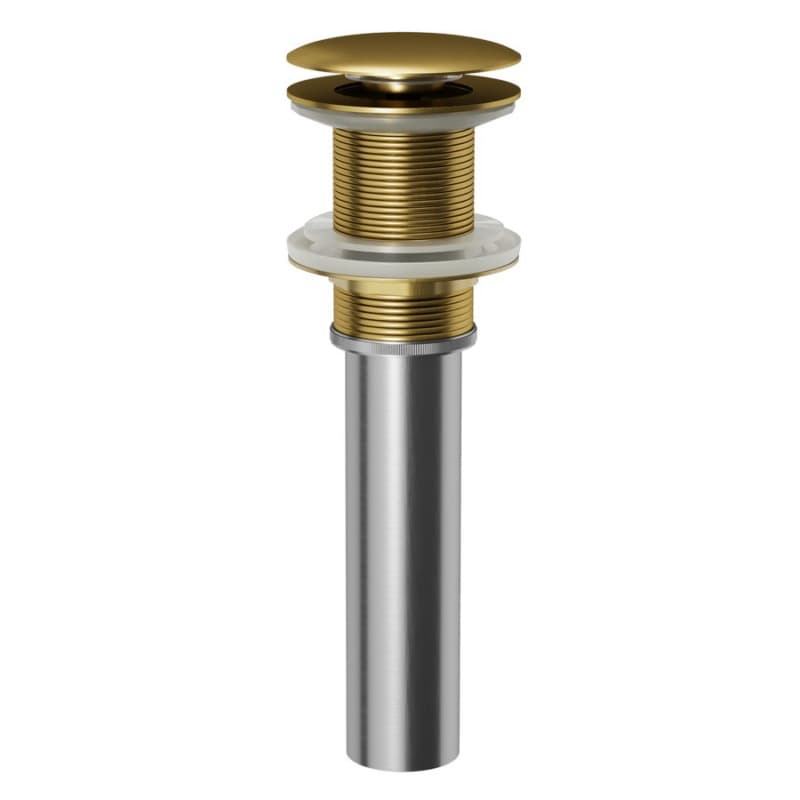 Pop-Up Vanity Bowl Drain without Overflow, Gold