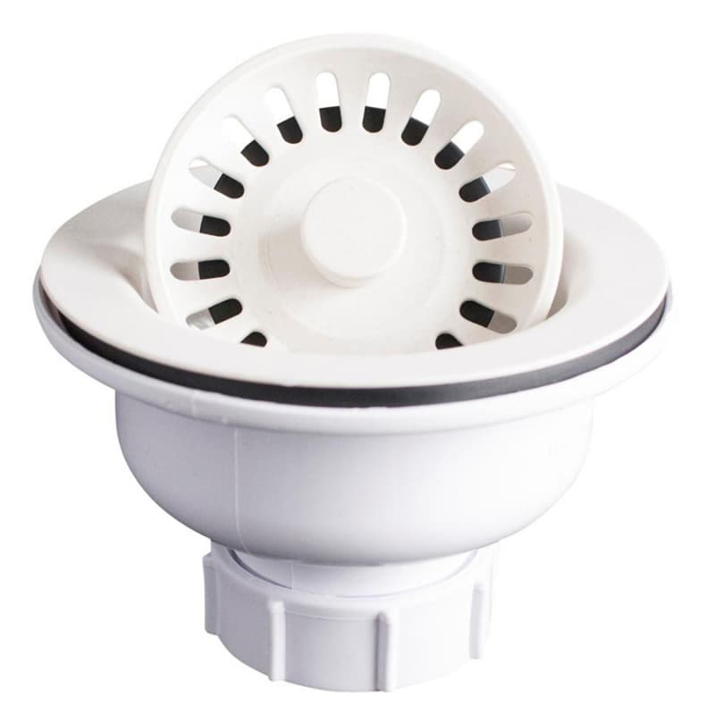 VANITY BWL GRID DRAIN W/CHAIN SST, DRAIN-GRID-OF