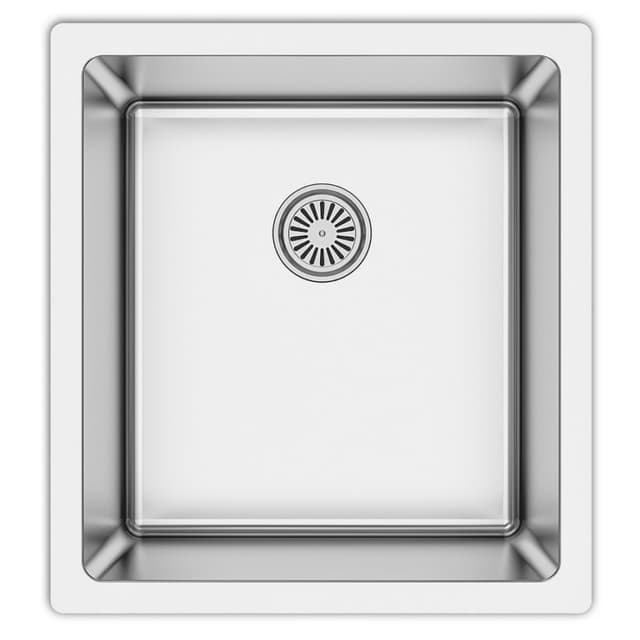Select Stainless Steel Undermount 16G Single Bowl Kitchen Sink, 16-1/2" x 18" x 9", (40/Box)