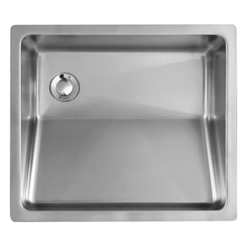 UV-1816 Stainless Steel Undermount 18G Single Bowl Vanity Sink, 17-1/4" x 15" x 6