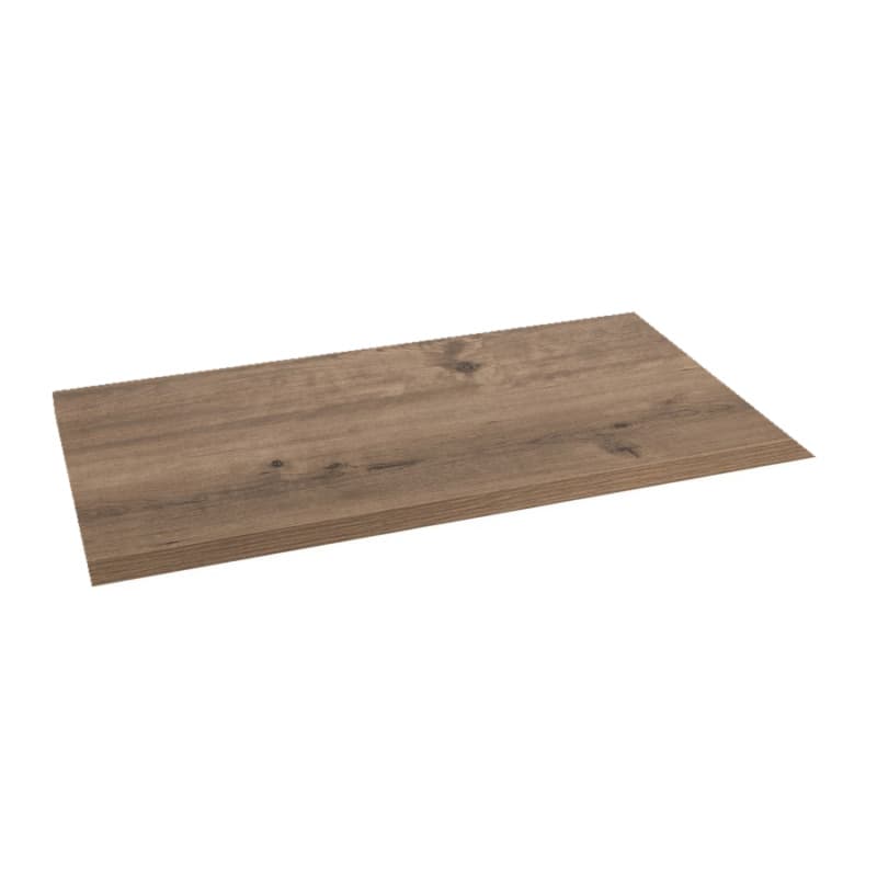 3/4" x 16" x 23" Wood Shelf, Driftwood Finish