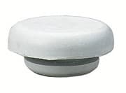 KV119 Rubber Shelf Cushion for Metal, Gray Finish