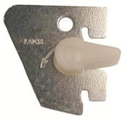 1-1/4" KV83/183 Series Heavy Duty Lever Lock Support Bracket, Anochrome Finish (10/Pack)