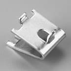 15/16" KV238 Steel Shelf Support Clip with Locator Tab, Anochrome Finish