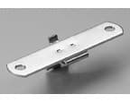 7/32" High Strength Steel Shelf Bracket, Bright Zinc Finish 100/Box