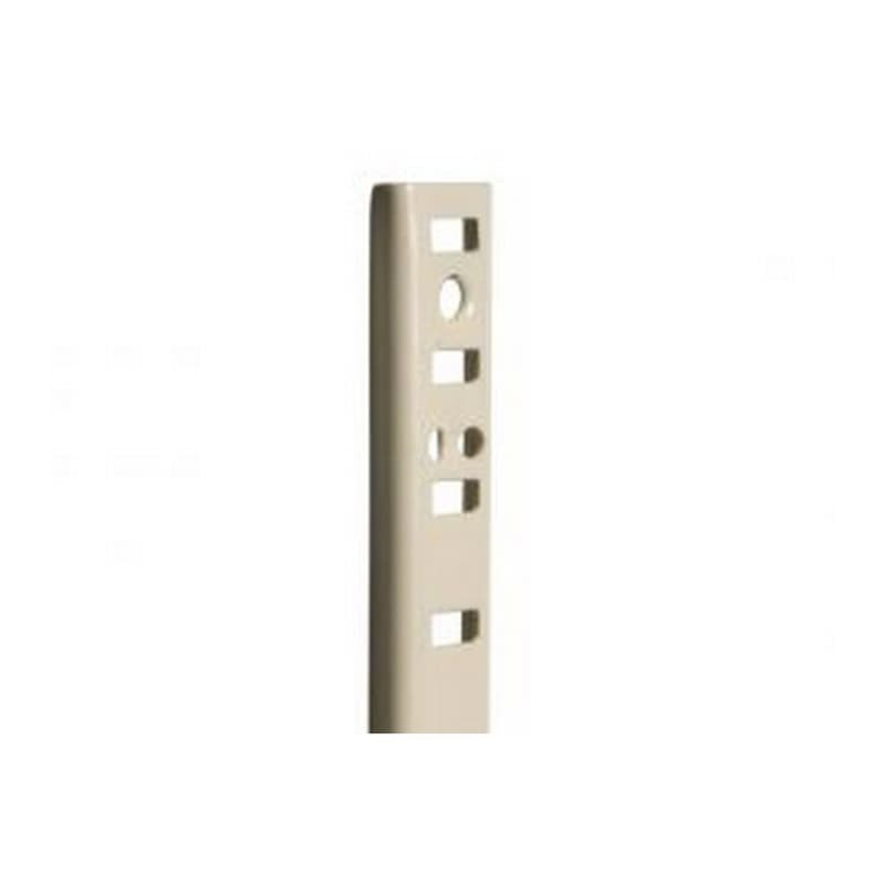 30" KV255 Heavy-Duty Steel Pilaster Standard, Almond Finish 100/Box