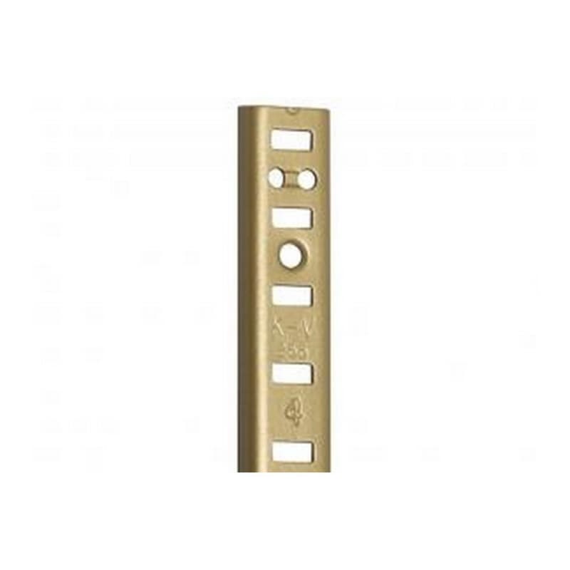 30" KV255 Heavy-Duty Aluminum Pilaster Standard, Brass Look Finish 100/Box