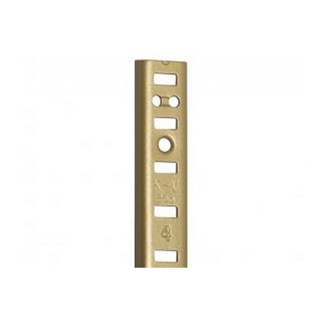255 Series Aluminum/Brass Pilaster Standards, Knape and Vogt