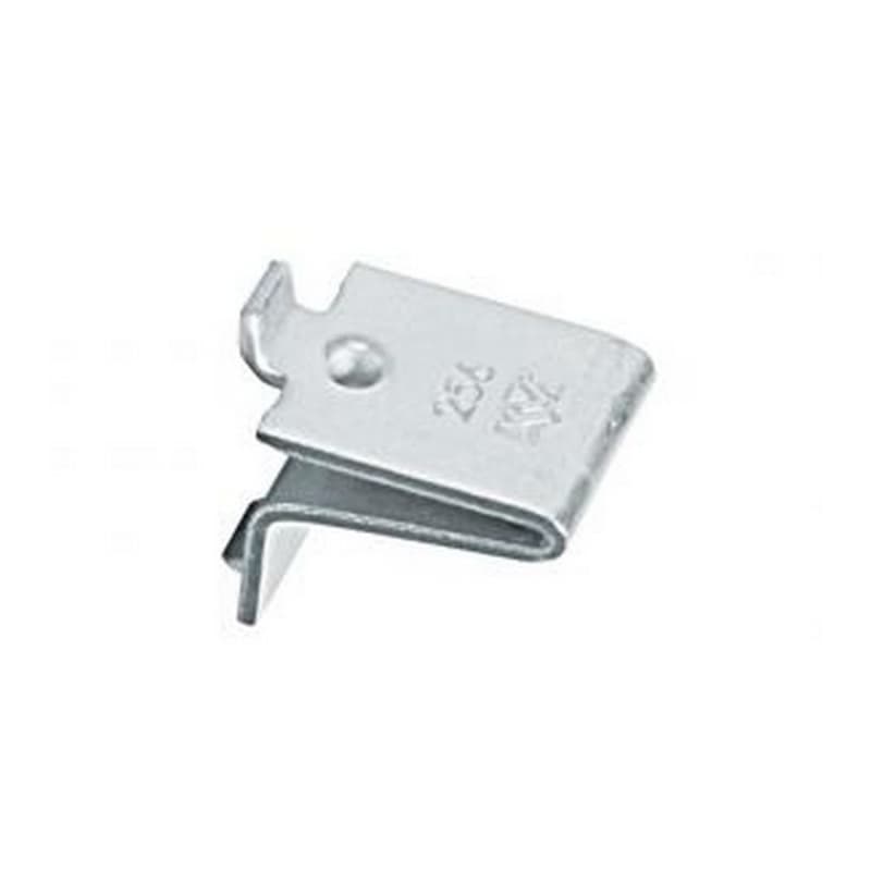 3/4" KV256 Aluminum Shelf Support Clip, Natural Aluminum Finish 100/Box