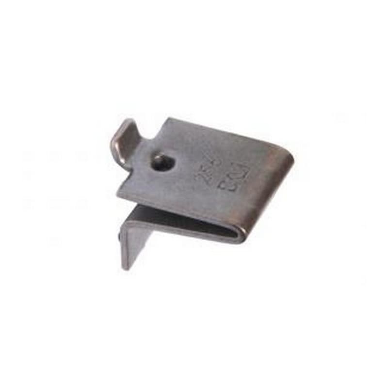 3/4" KV256 Steel Shelf Support Clip, Walnut Finish 1000/Box