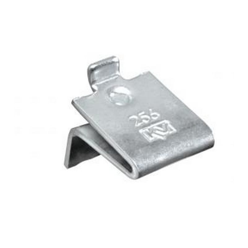 3/4" KV256 Steel Shelf Support Clip, Zinc Plated Finish 1000/Box
