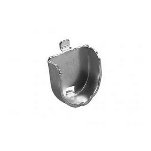 1-1/16" Diameter Closet Rod Flange, Anochrome Finish