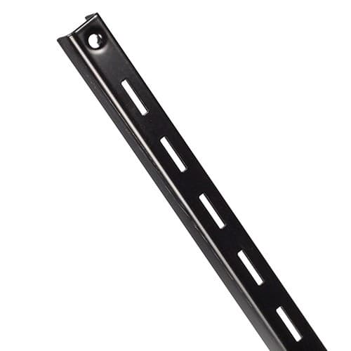 36" KV80 Standard-Duty Shelf Standard, Black Finish 10/Box