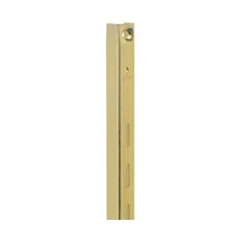 36" KV80 Regular-Duty Shelf Standard, Brass Finish