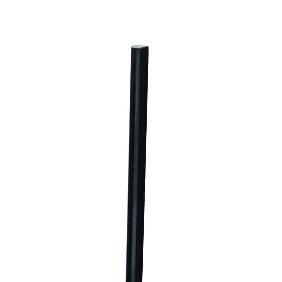 8090 Pocket Door Pinion Shaft with 75lb Capacity, Black, 72"