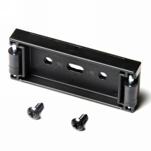 8092 Raised Panel Cassette Roller for Pocket Door Slides, 75lb Capacity, Black