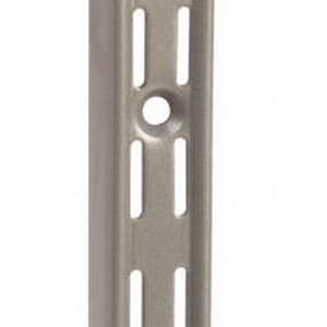 78" KV82 Heavy-Duty Double Slot Shelf Standard, Titanium Finish
