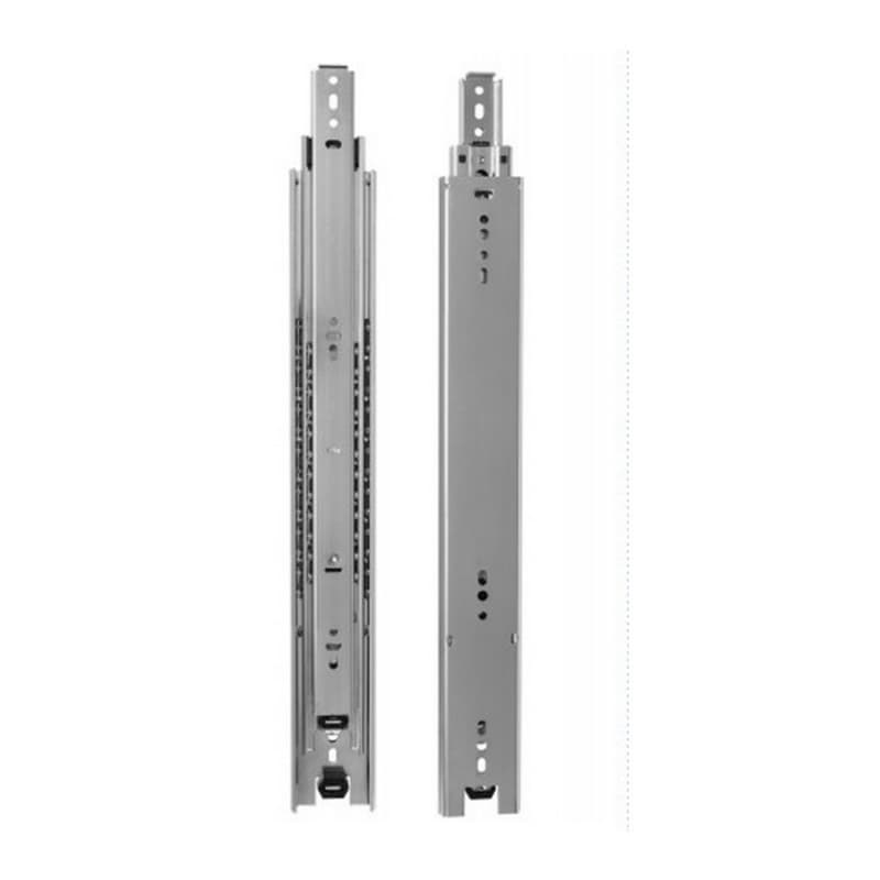 8810 Heavy-Duty Drawer Slide with 200lb Capacity, Full Extension, Side-Mount, Zinc-Plated, 26