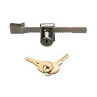 KV965 Ratchet Lock, Polished Nickel, Keyed-Alike