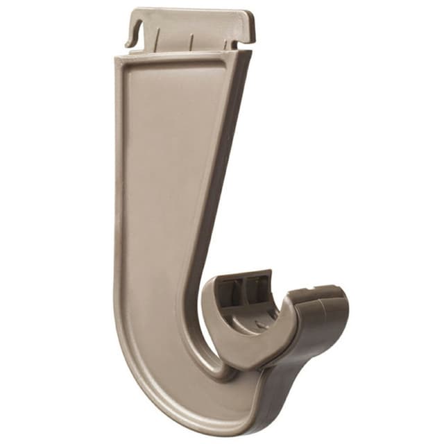 3" Closet Pole Hook, Champagne Nickel Finish
