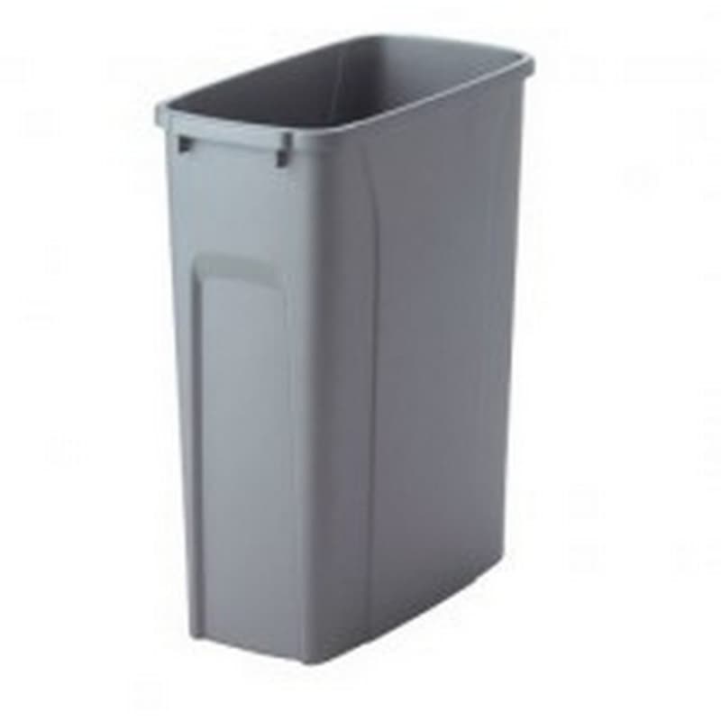 20 QT Replacement Plastic Bin, Platinum
