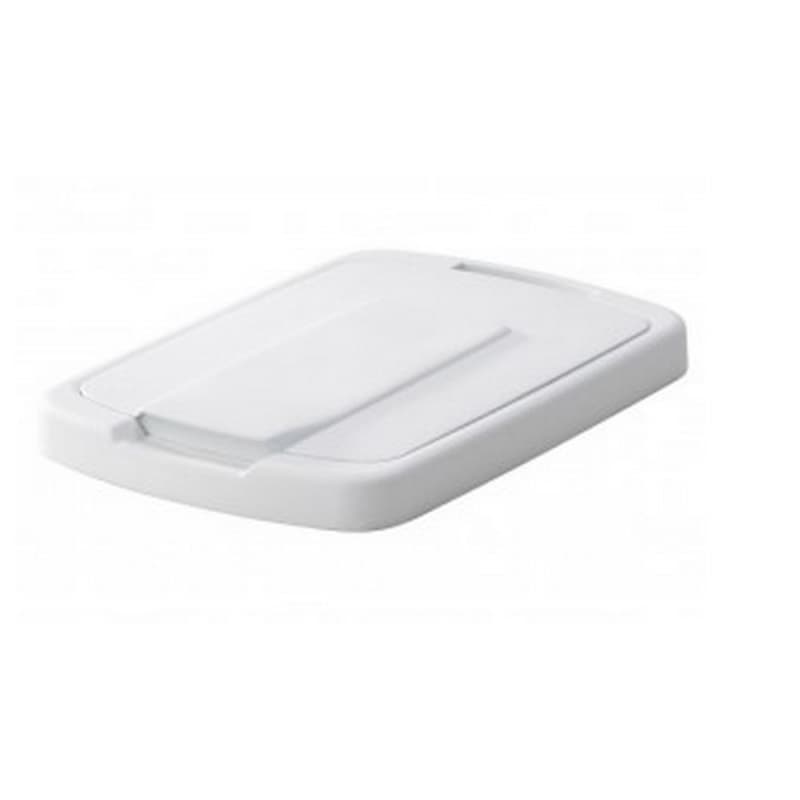 35 QT Waste Container Lid, White