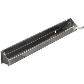 20-5/8" Stainless Steel Sink Front Tray with Stops