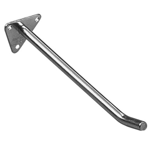 6" Utility Hook, Anochrome Finish