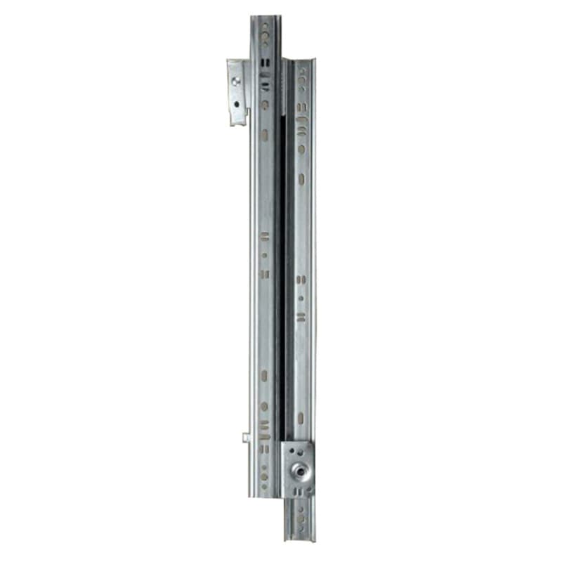 1300 Drawer Slide with 75lb Capacity, 3/4 Extension, Side-Mount, Zinc, 22", Bulk Box